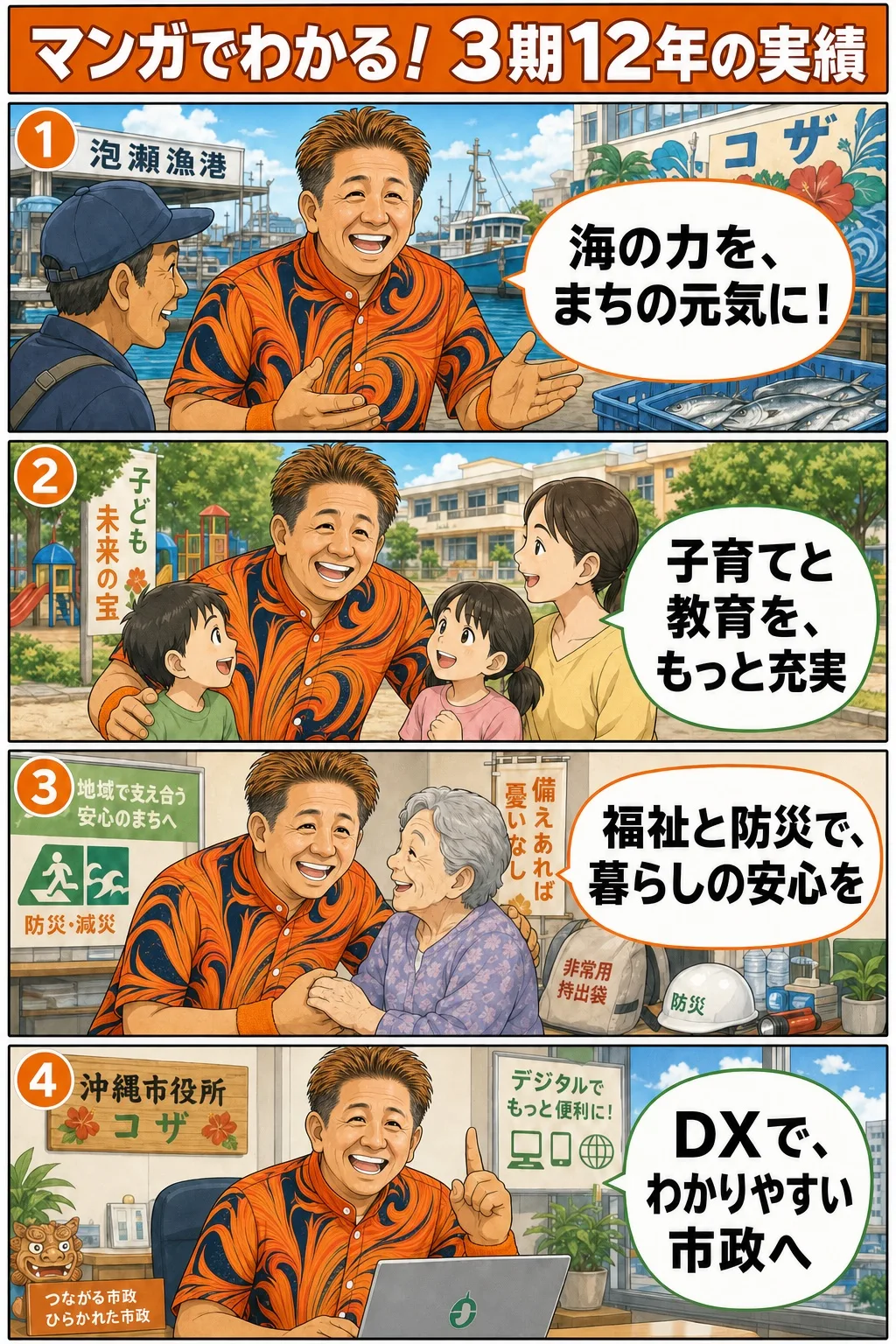 マンガでわかる実績
